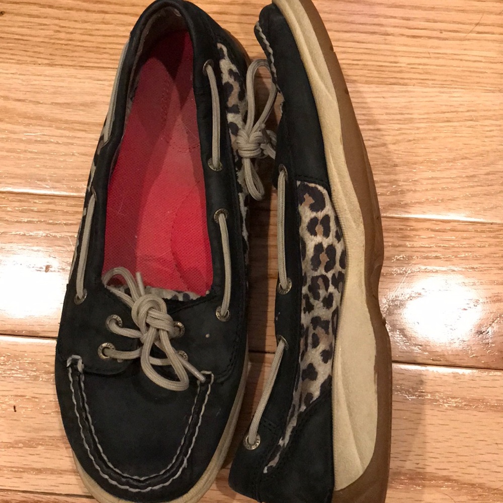 Sperry’s! With Leopard Print Detail! - image 2